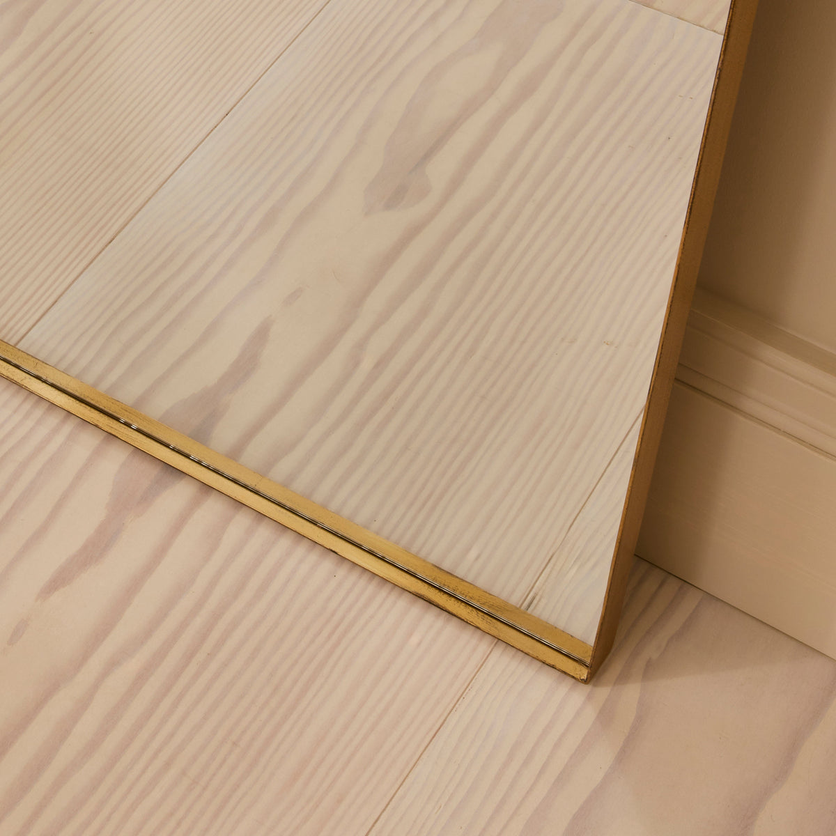 Isla - Gold Full Length Arched Metal Mirror 170cm x 80cm