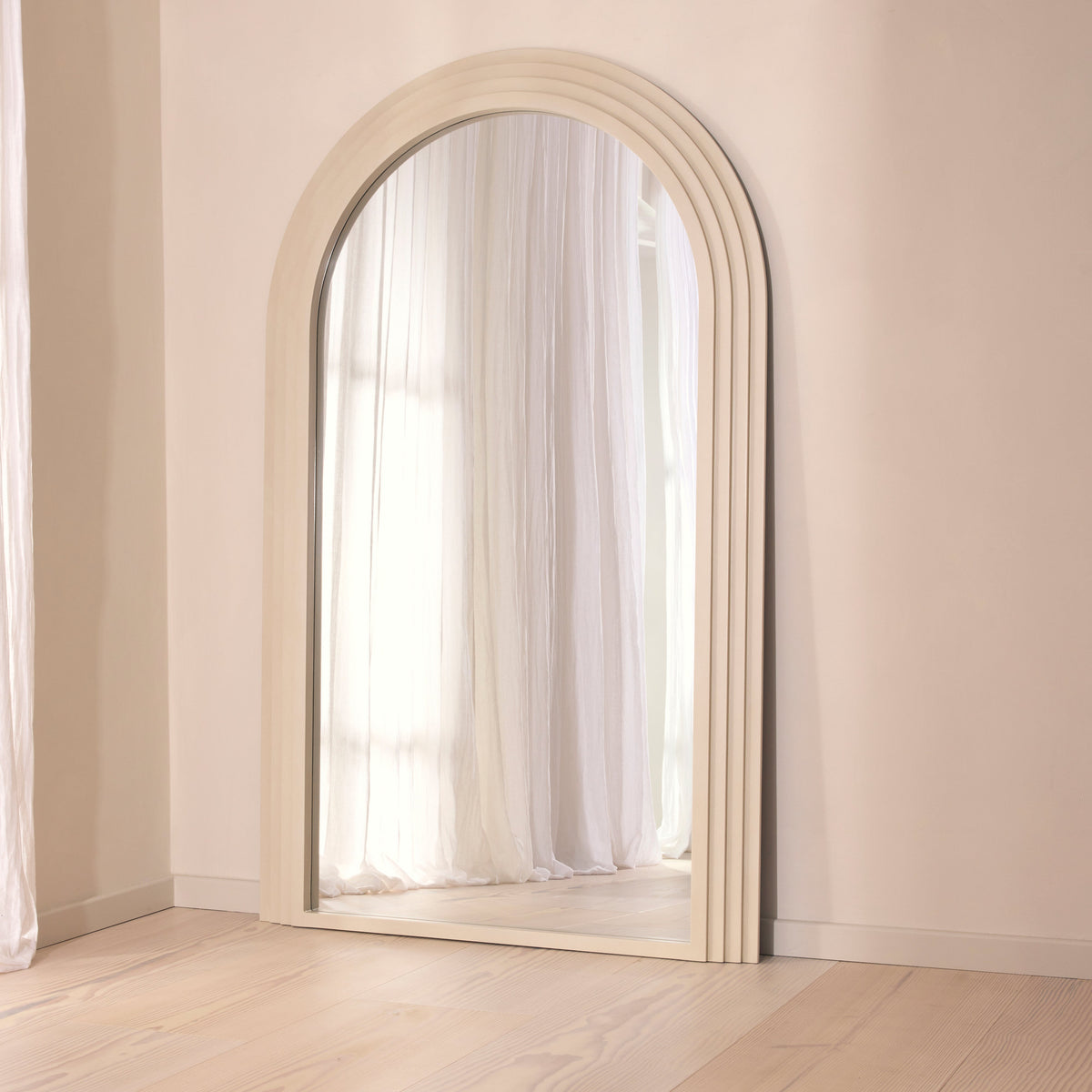 Luciana - Full Length Arched Concrete Mirror 180cm x 110cm