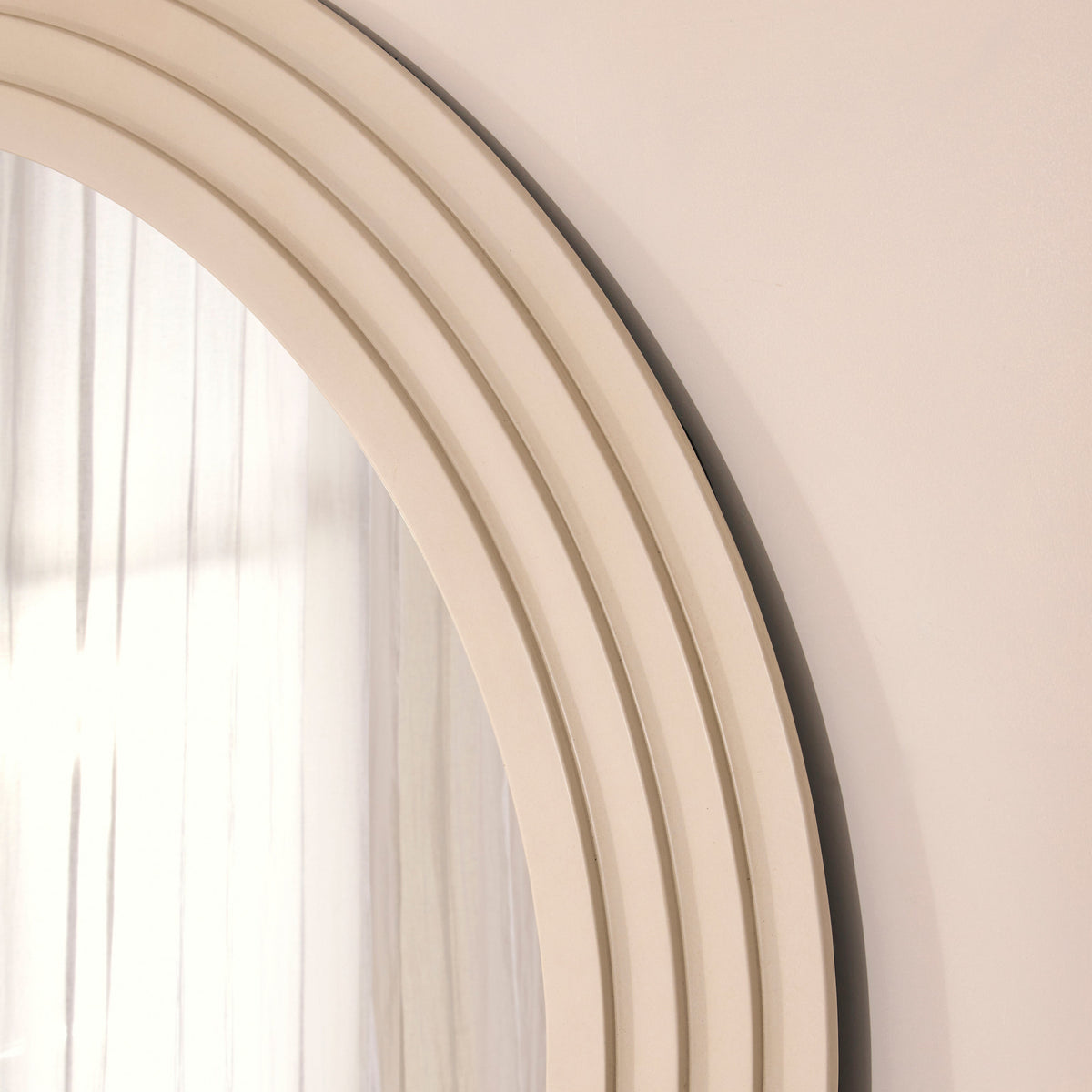 Luciana - Full Length Arched Concrete Mirror 180cm x 110cm