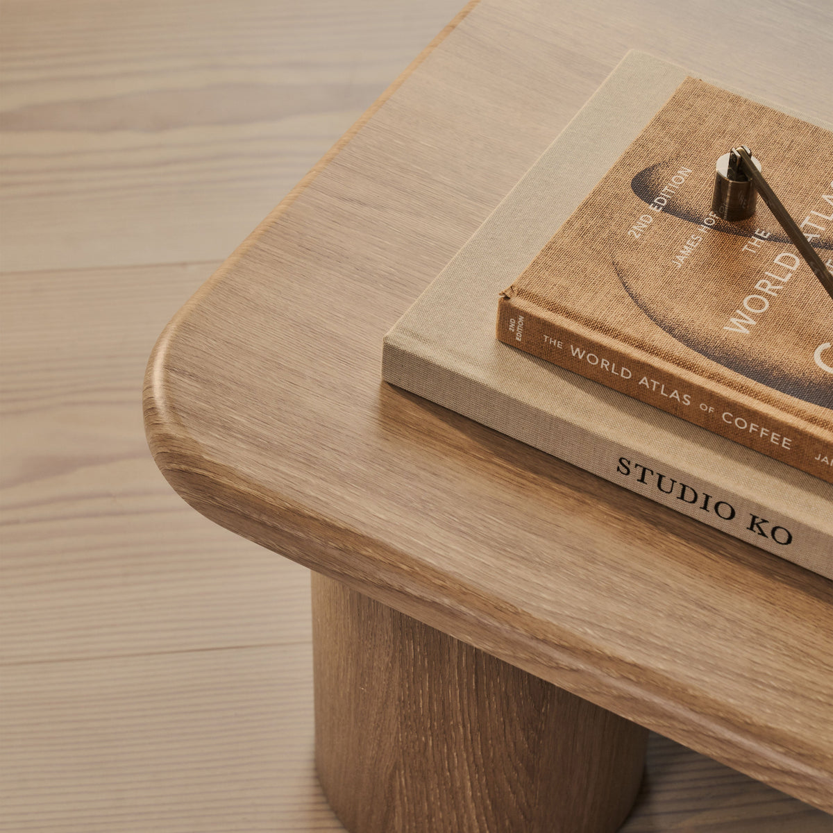 Alina - Washed Wood Rectangular Large Wooden Coffee Table