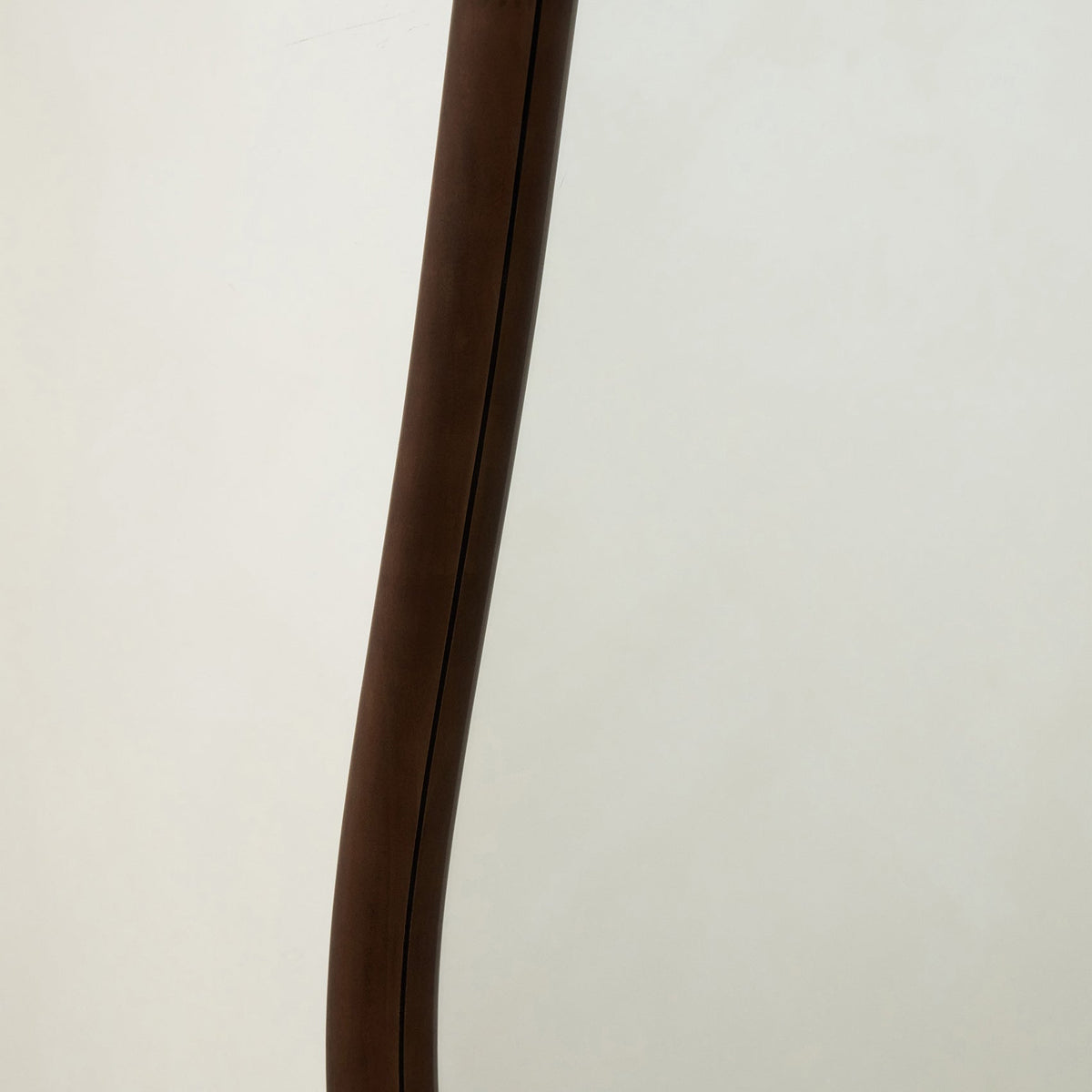 Aaliyah - Dark Wood Irregular Wall Mirror 150cm x 75cm