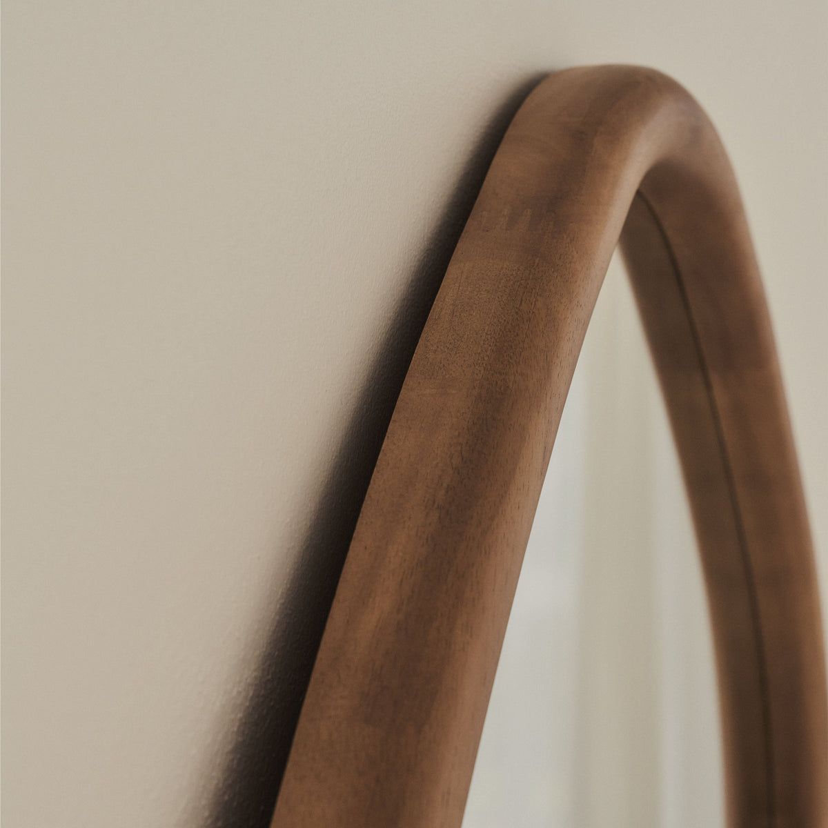 Aaliyah - Full Length Warm Wood Irregular Mirror 180cm x 80cm