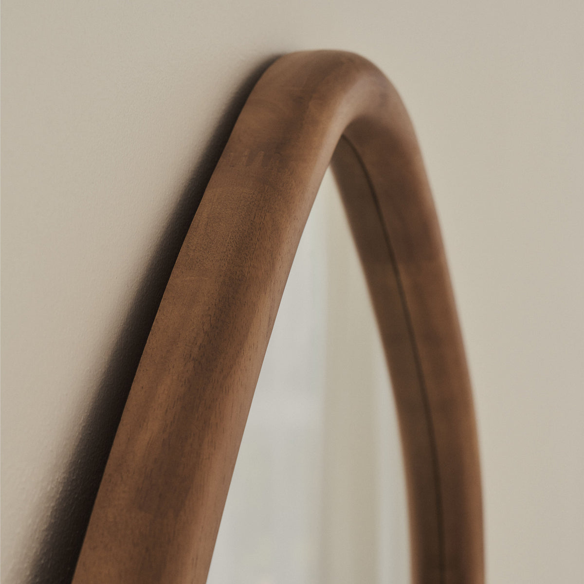 Aaliyah - Full Length Warm Wood Irregular Mirror 180cm x 80cm