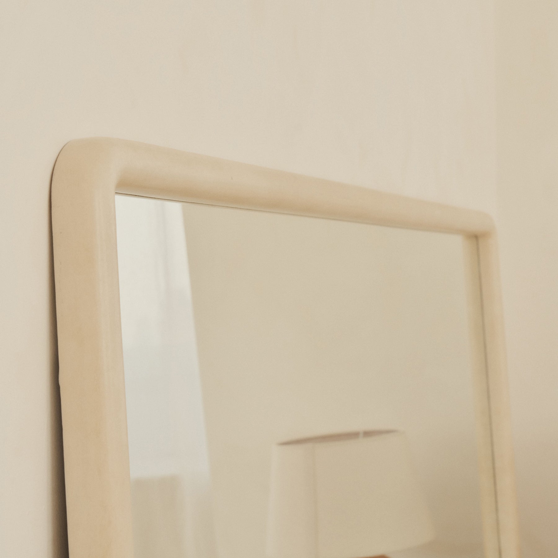 Amora - Large Concrete Console Mirror 140cm x 70cm