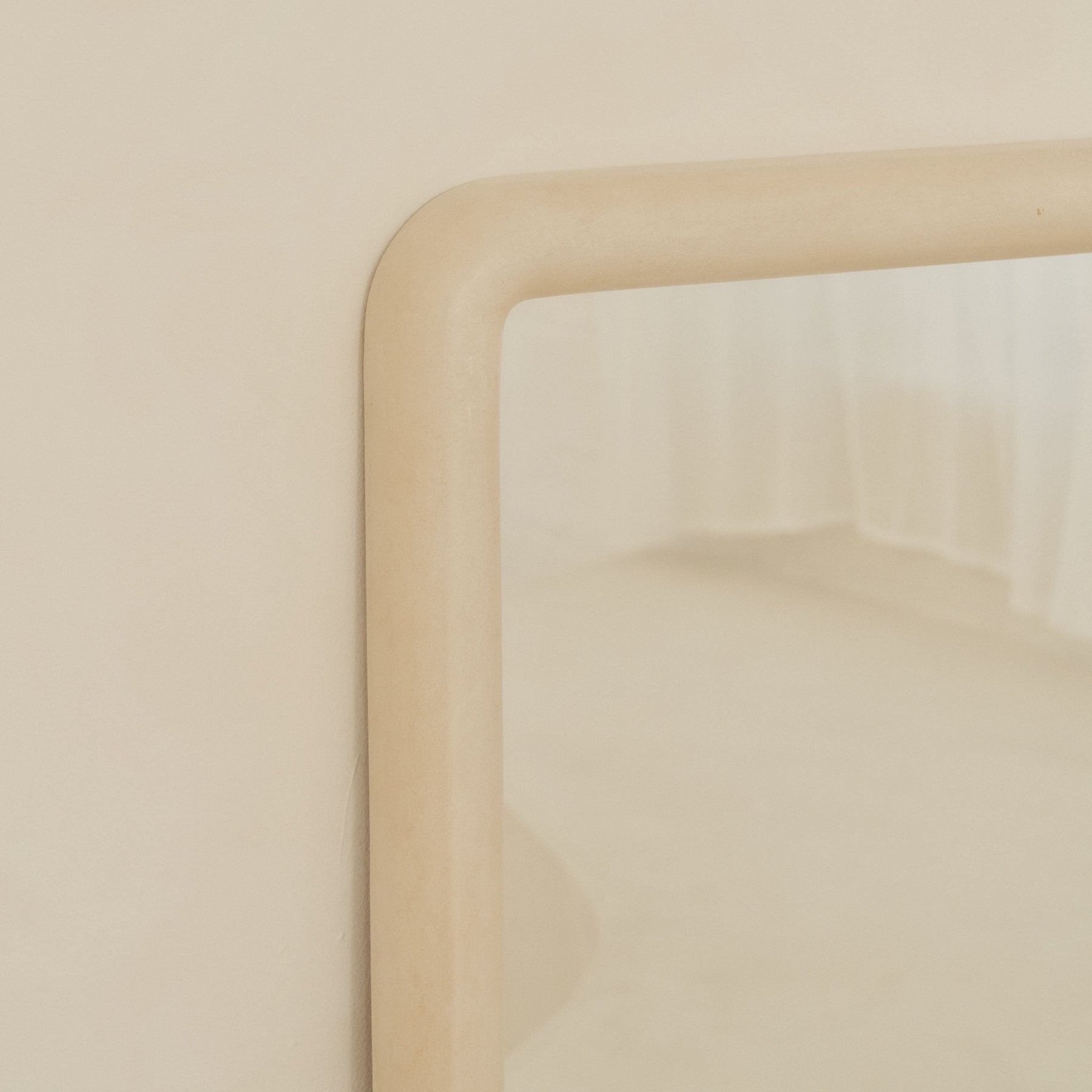 Amora - Large Concrete Console Mirror 140cm x 70cm