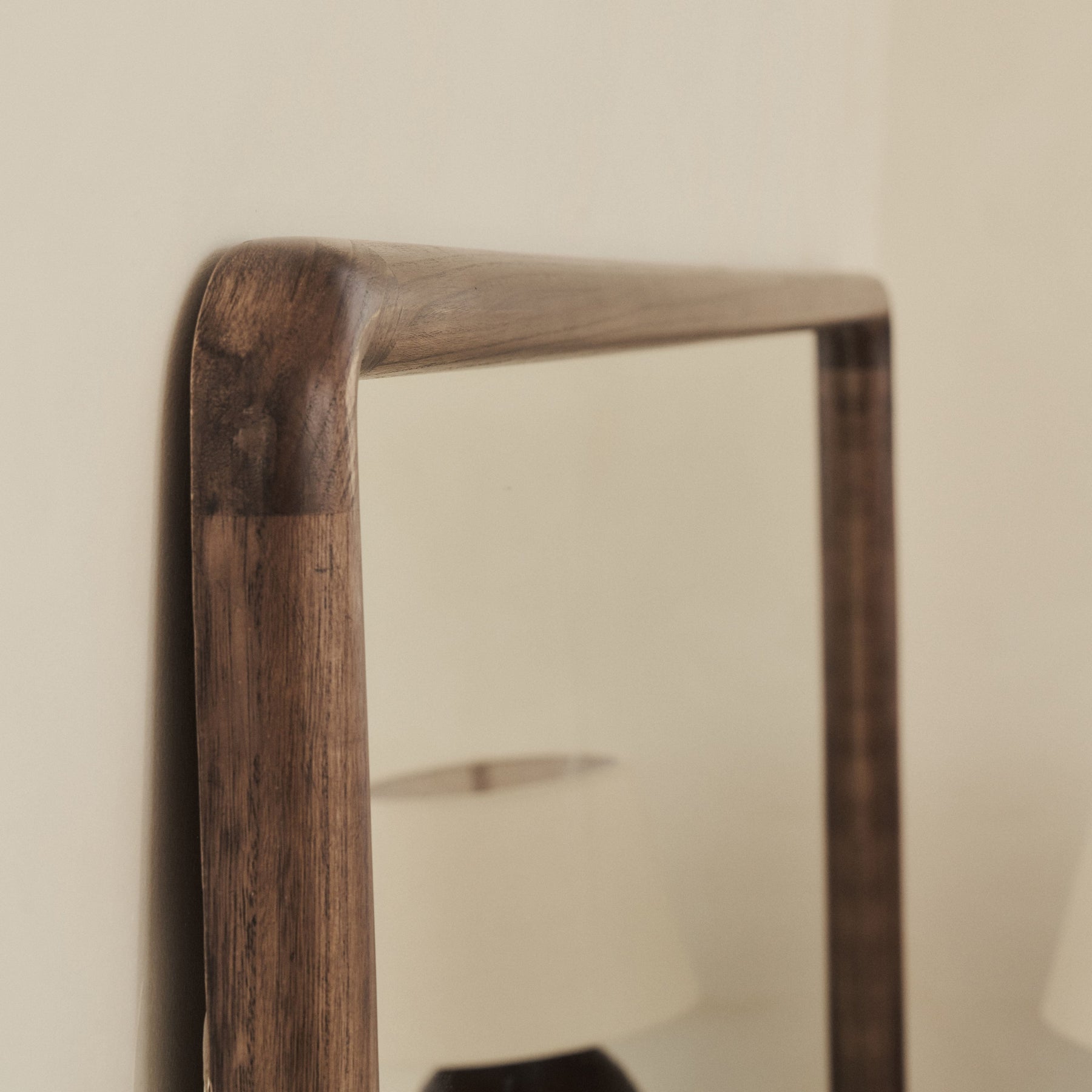 Amora - Large Warm Wood Console Mirror 140cm x 70cm