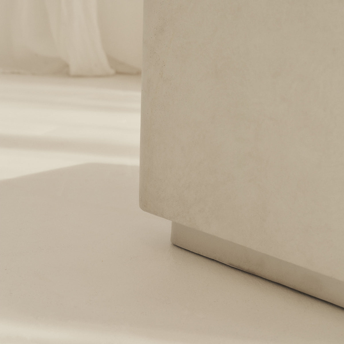 Angelo - Minimal Concrete Rectangle Side Table
