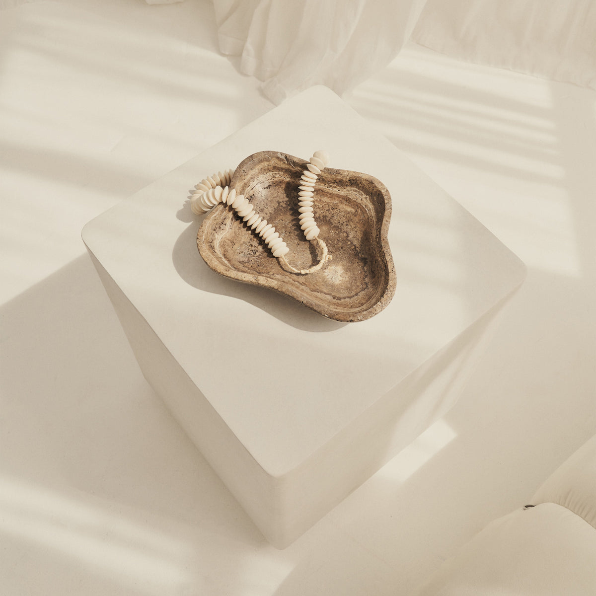 Angelo - Minimal Concrete Rectangle Side Table