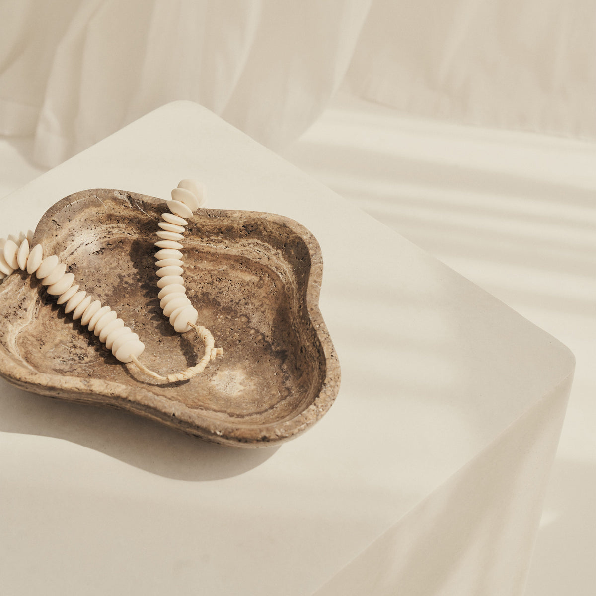 Angelo - Minimal Concrete Rectangle Side Table