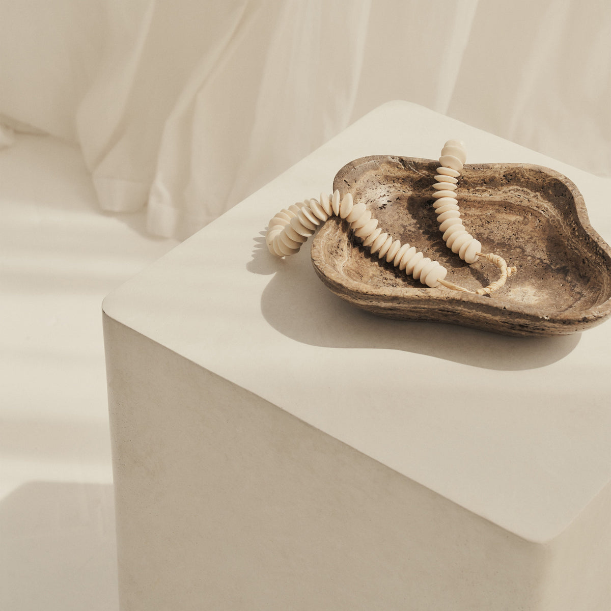 Angelo - Minimal Concrete Rectangle Side Table