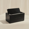 Brooklyn - Modern Coasters Set of 4 & Holder Black