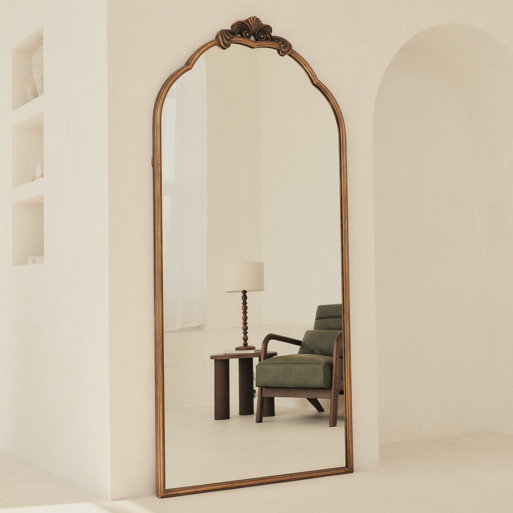 Celeste - Full Length Gold Extra Large Metal Mirror 190cm x 90cm