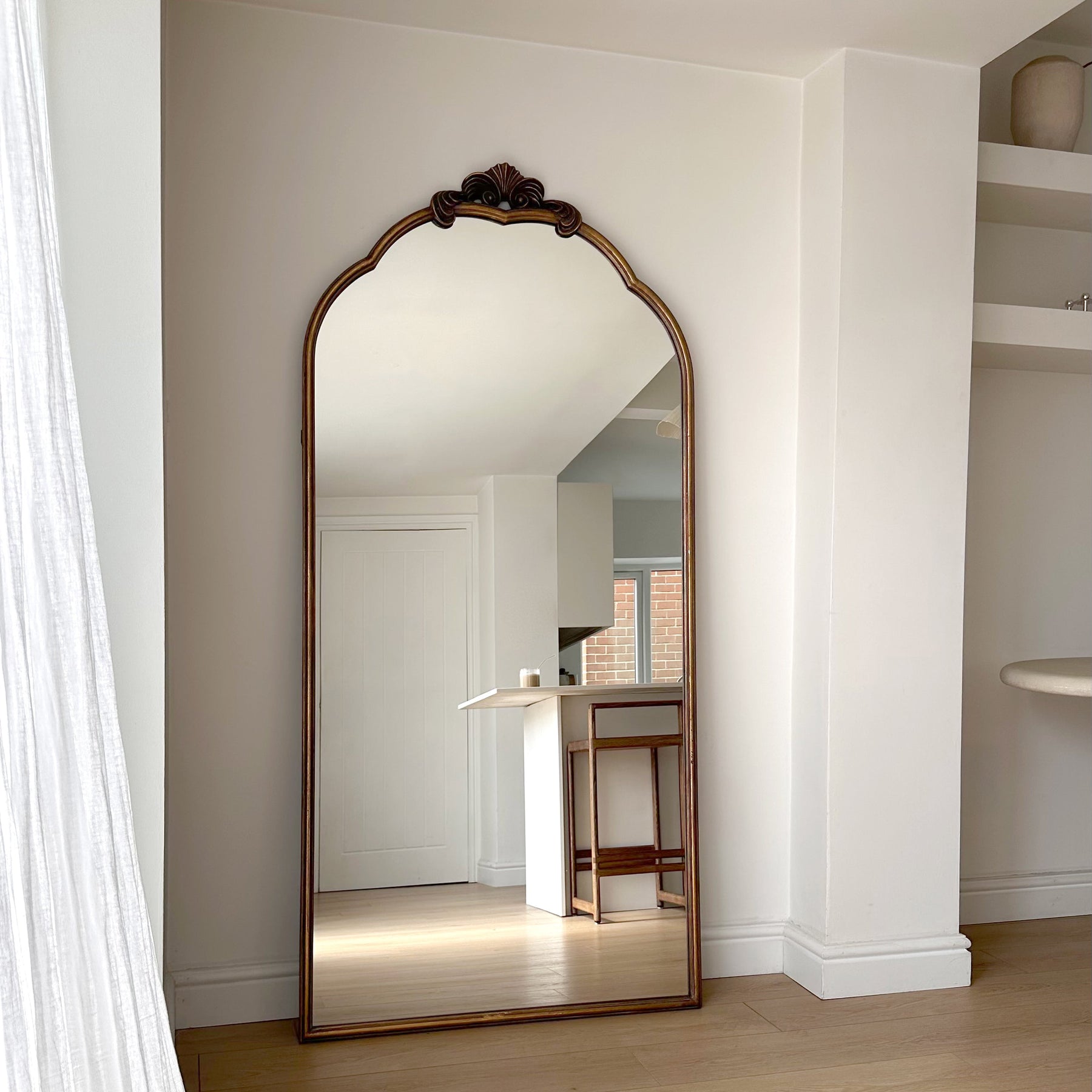 Celeste - Full Length Gold Extra Large Metal Mirror 190cm x 90cm