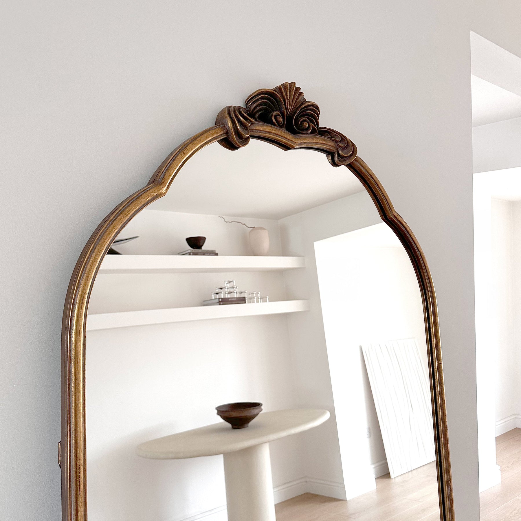 Celeste - Full Length Gold Extra Large Metal Mirror 190cm x 90cm