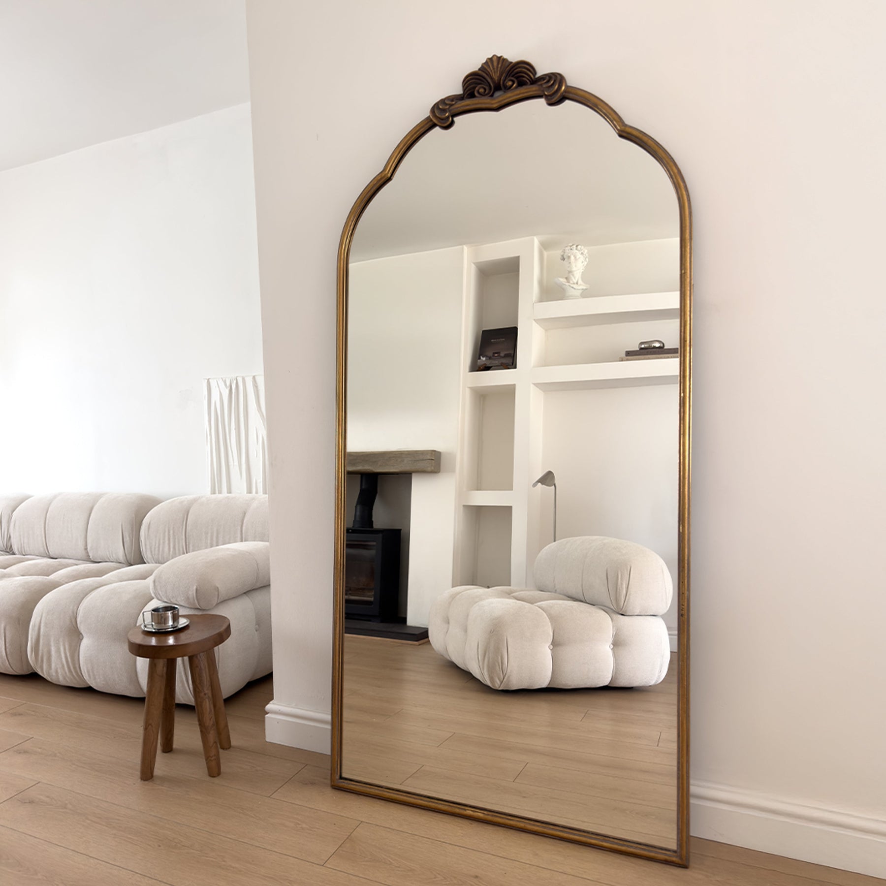 Celeste - Full Length Gold Extra Large Metal Mirror 190cm x 90cm