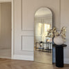 Edge - Large Frameless Arched Full Length Mirror 170cm x 60cm