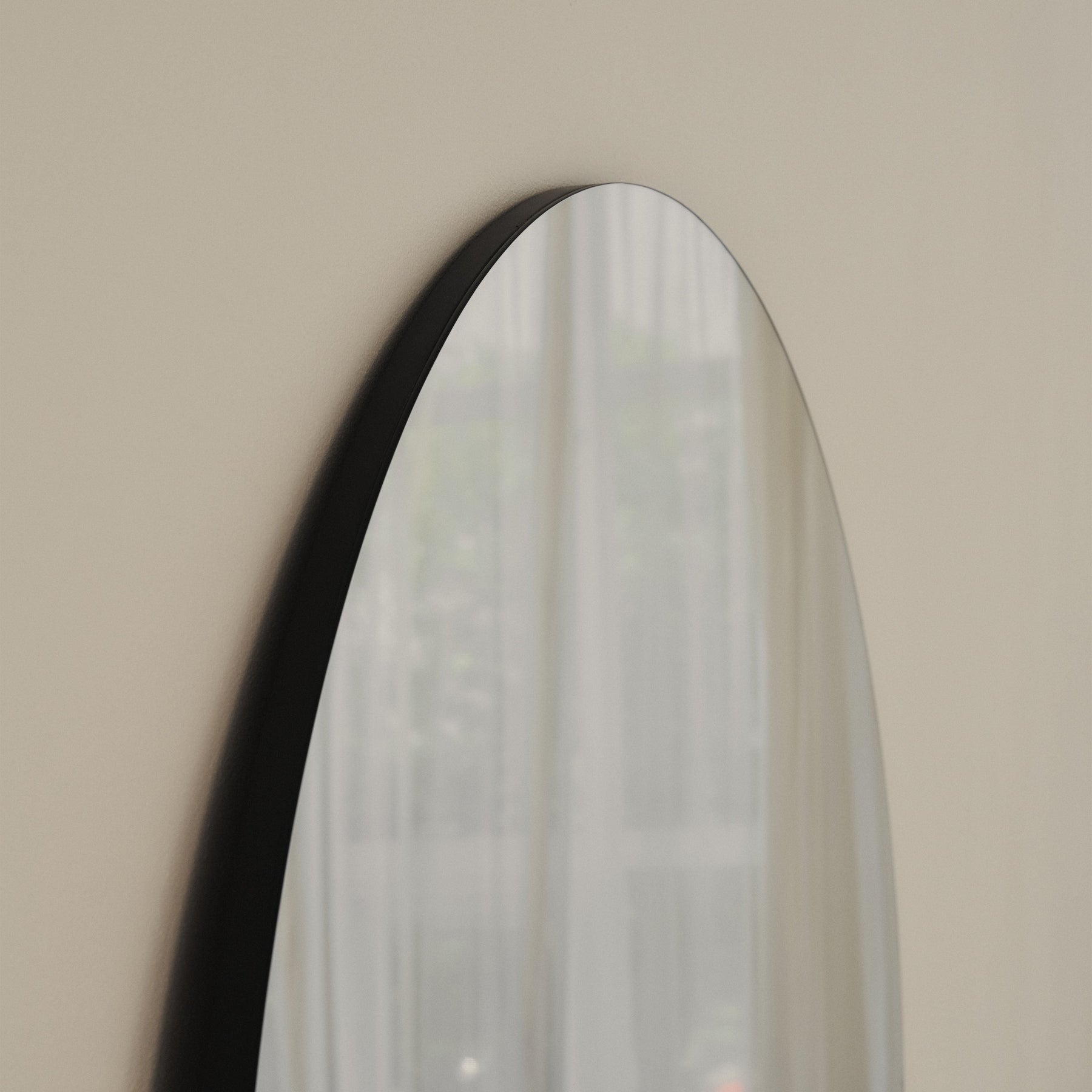 Edge - Extra Large Frameless Arched Full Length Mirror 200cm x 100cm