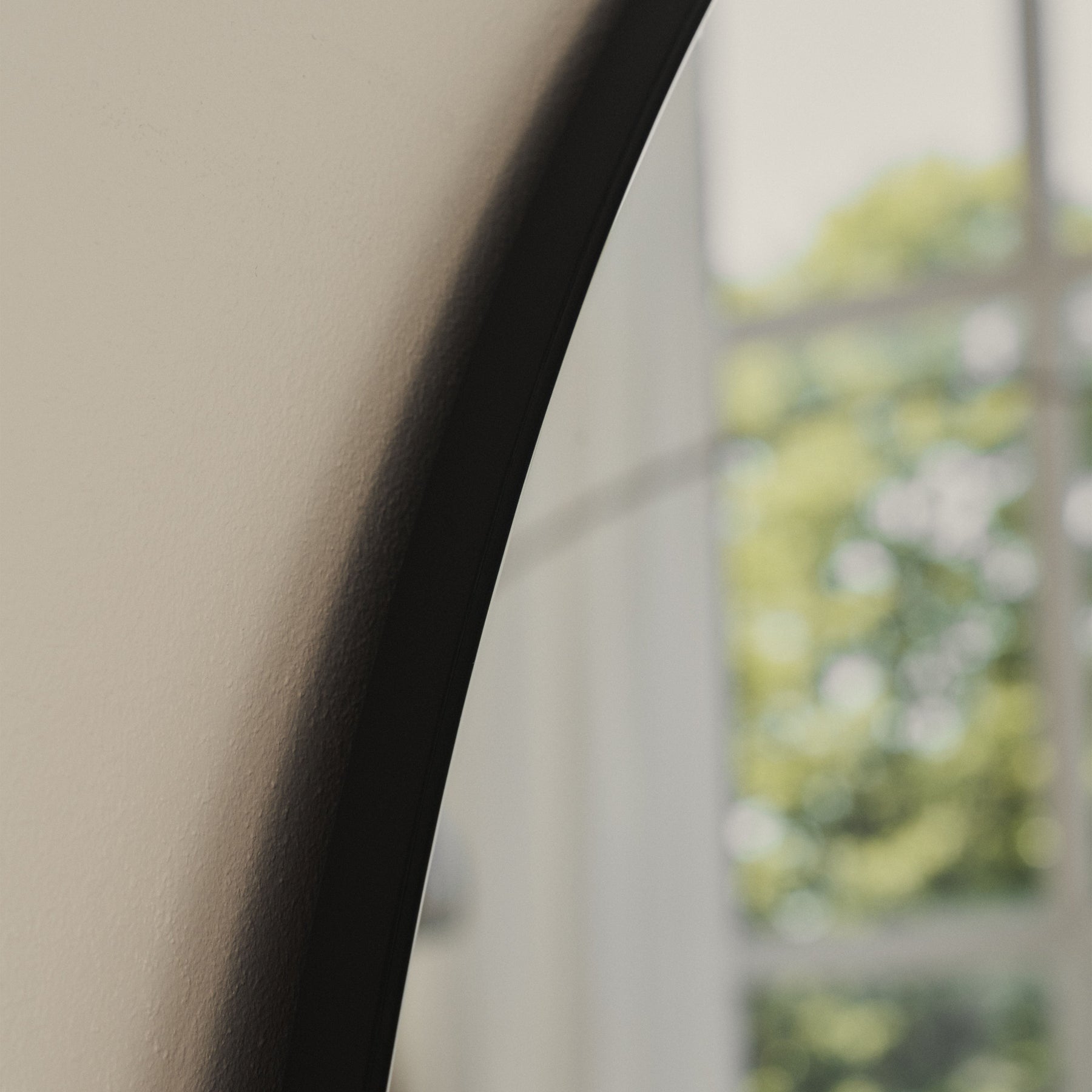 Edge - Extra Large Frameless Arched Full Length Mirror 200cm x 100cm