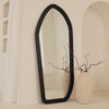 Elowyn - Large Full Length Black Elm Wood Organic Mirror 180cm x 80cm