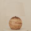 Geneva - Light Wood Drum Shade Table Lamp