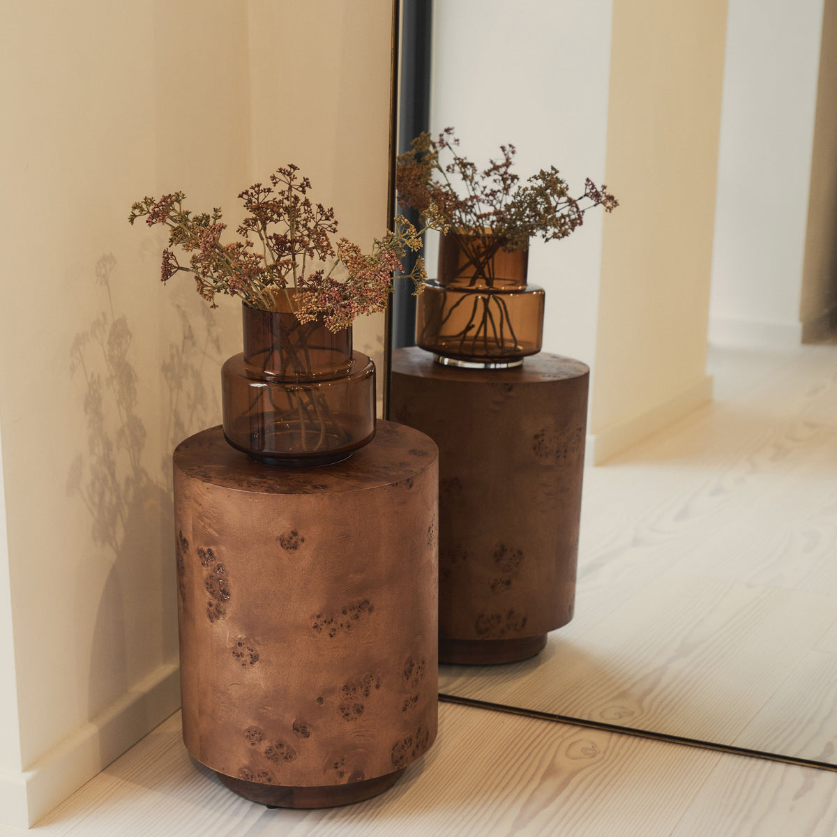 Isla - Extra Large Gold Full Length Arched Metal Mirror 190cm x 120cm