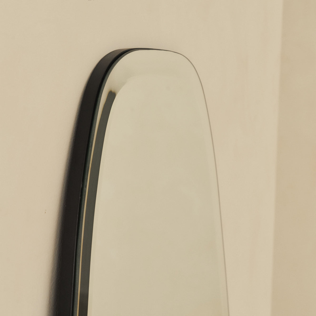 Vienna - Large Frameless Oval Bevelled Mirror 140cm x 52cm