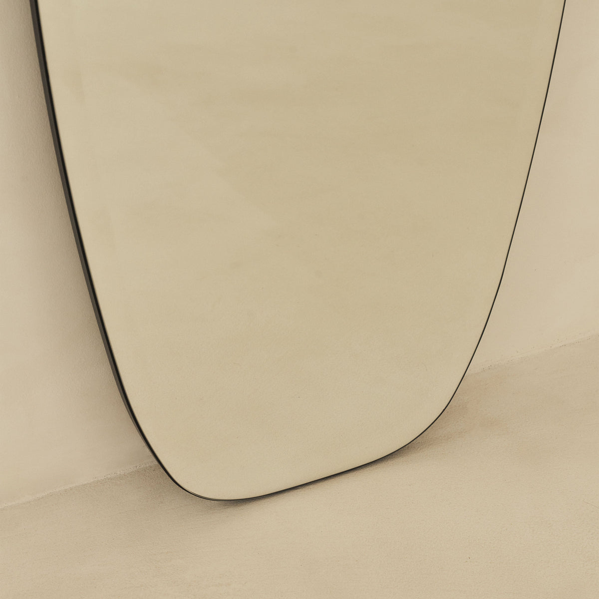 Vienna - Large Frameless Oval Bevelled Mirror 140cm x 52cm