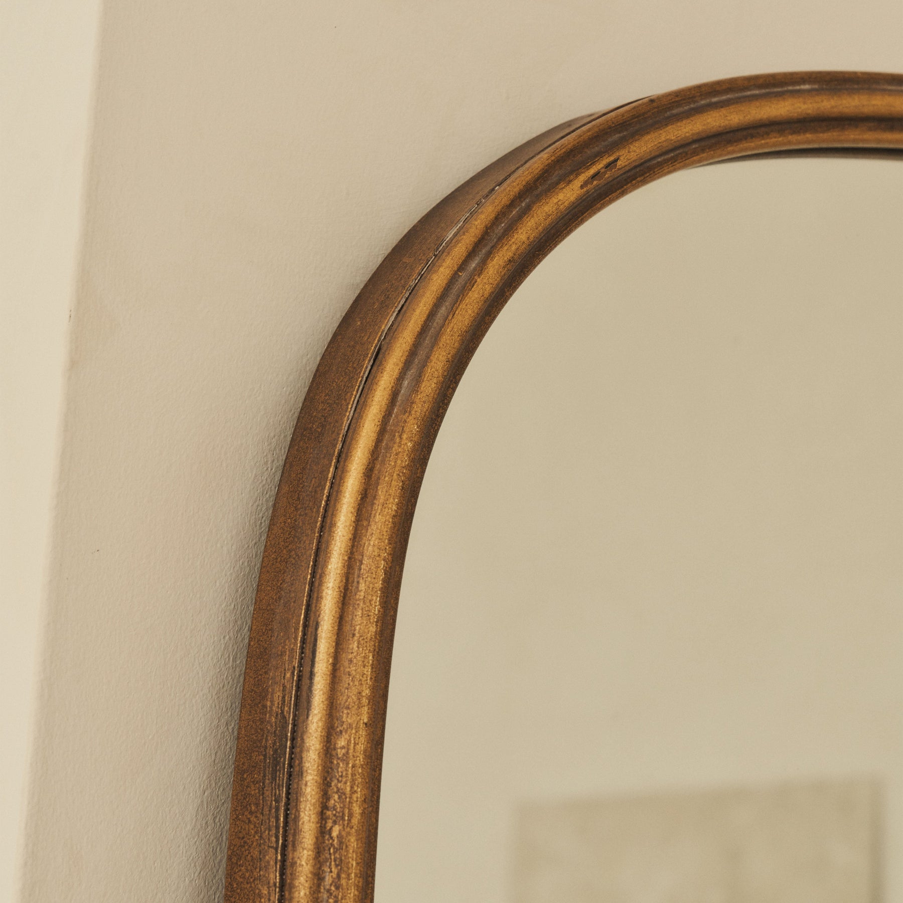 Amelia - Full Length Gold Arched Metal Mirror 200cm x 121cm