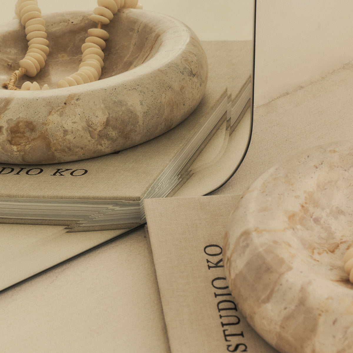 Vienna - Large Frameless Overmantle Bevelled Mirror 95cm x 70cm