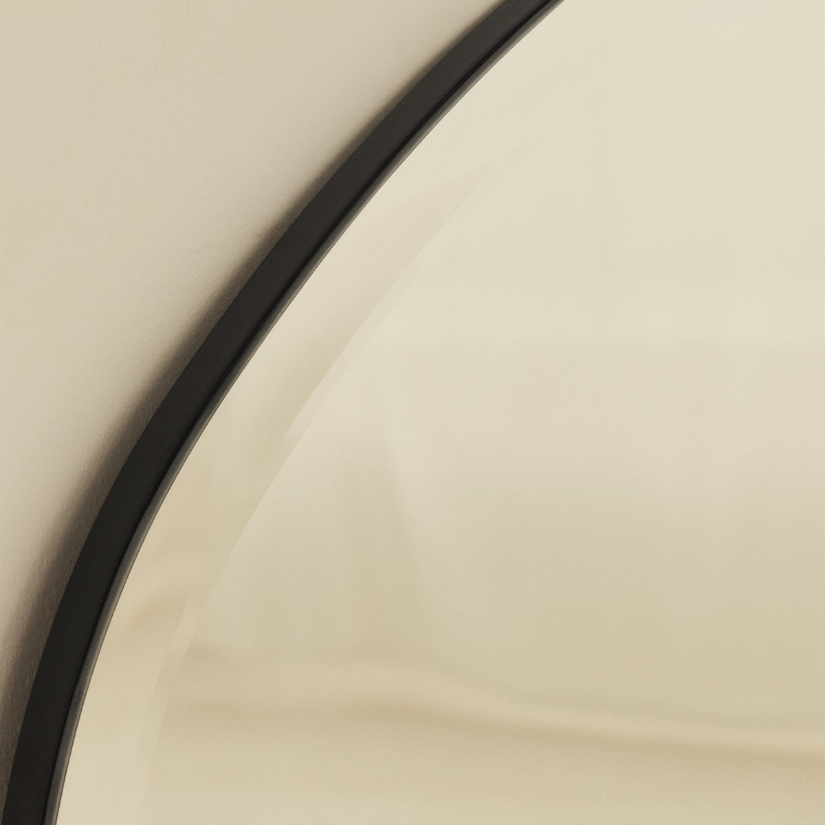 Vienna - Large Frameless Overmantle Bevelled Mirror 95cm x 70cm