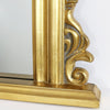 Mantle - Large Gold Ornate Overmantle Mirror 104cm x 96cm