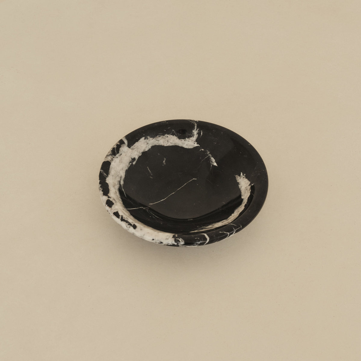 Marbelle - Black Marble Decorative Bowl