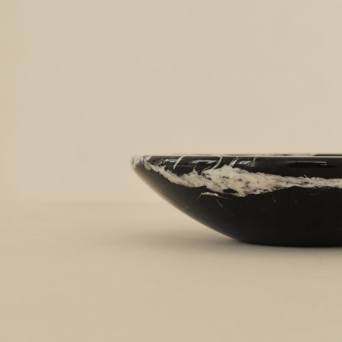 Marbelle - Black Marble Decorative Bowl