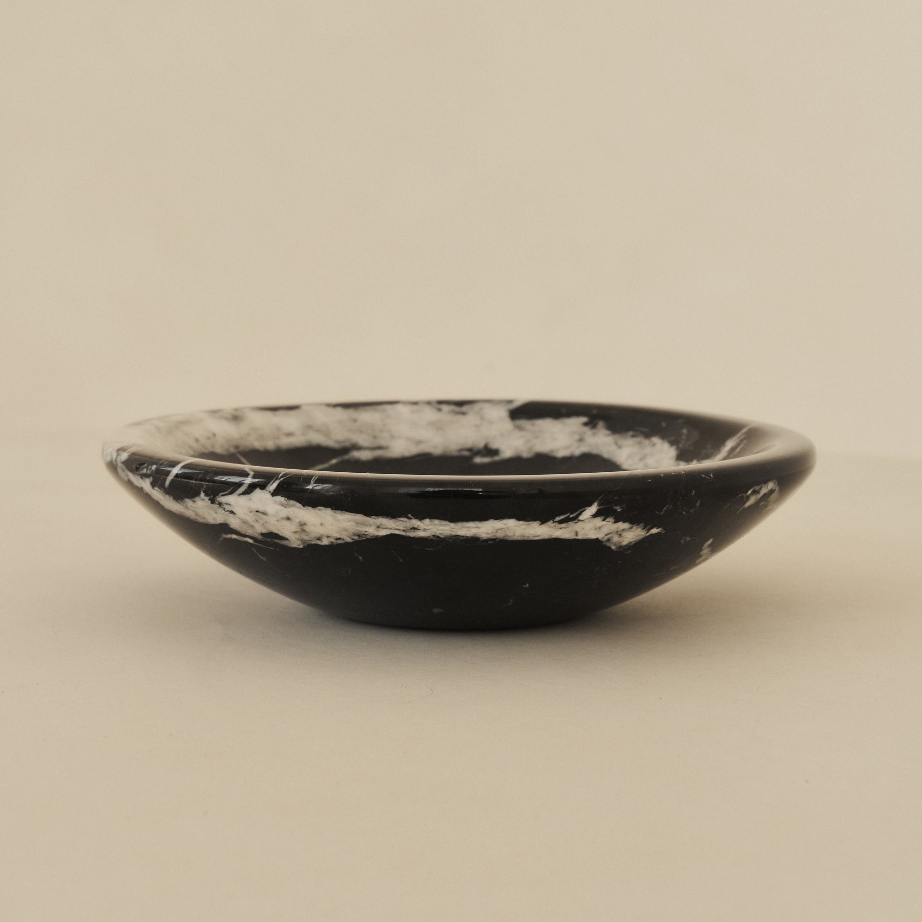 Marbelle - Black Marble Decorative Bowl