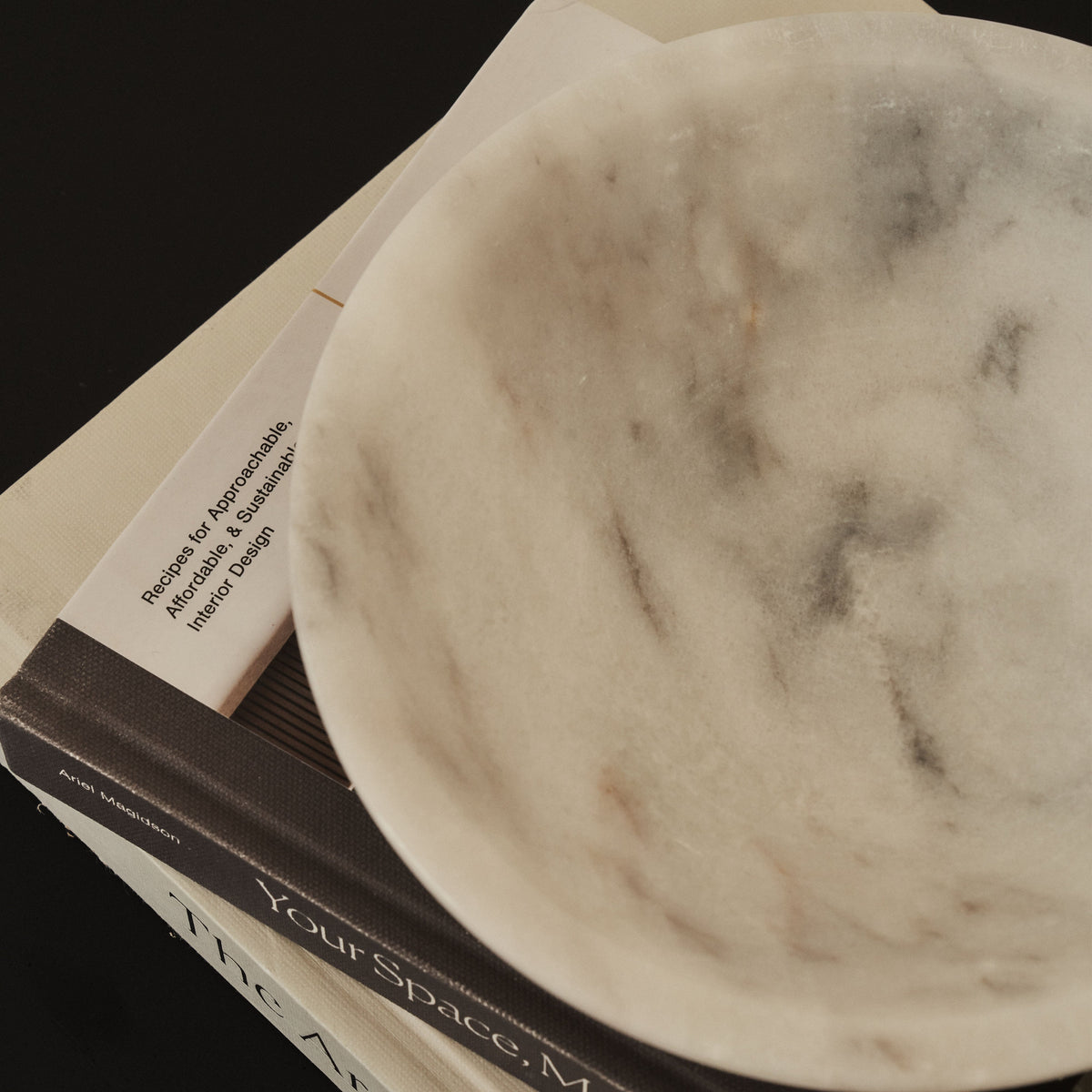 Marbelle - White Marble Decorative Bowl