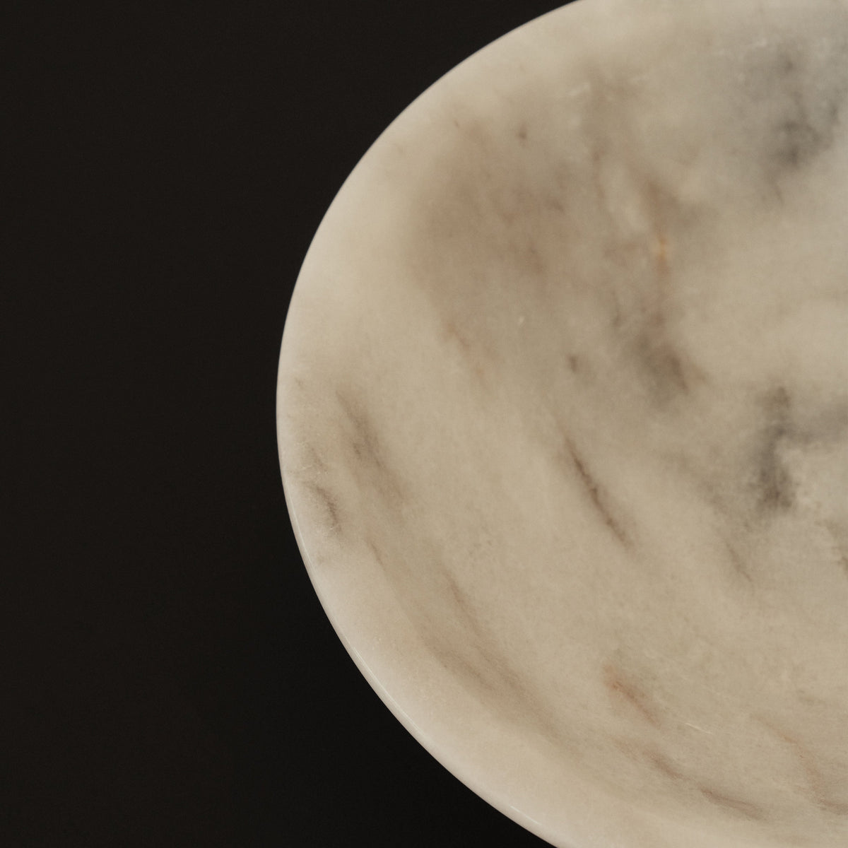 Marbelle - White Marble Decorative Bowl