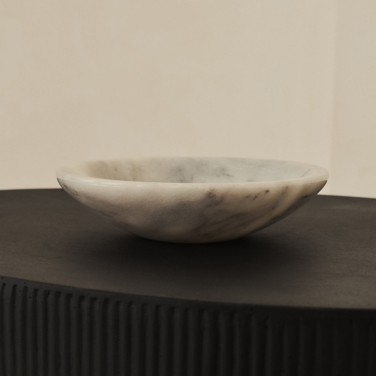 Marbelle - White Marble Decorative Bowl