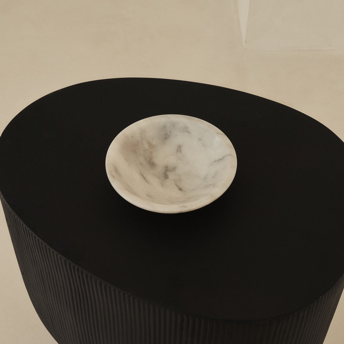 Marbelle - White Marble Decorative Bowl