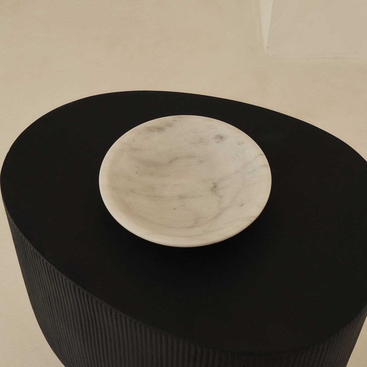 Marbelle - White Marble Decorative Bowl