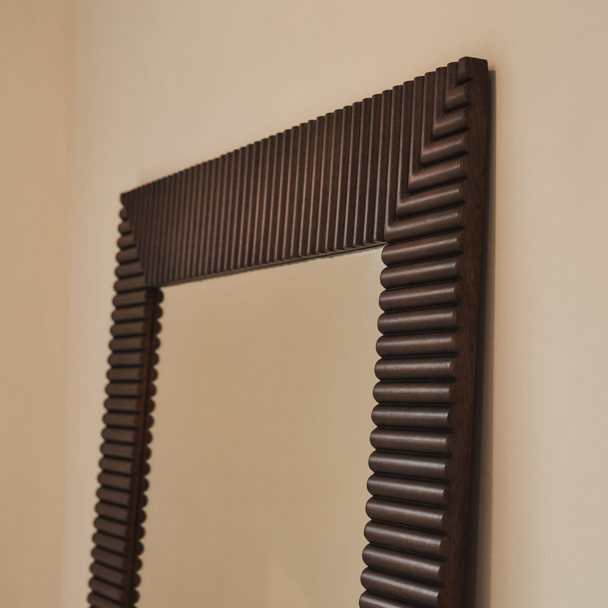 Sloane - Dark Wood Extra Large Premium Mirror 190cm x 100cm