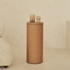 Madison - Light Wood Round Wooden Minimal Plinth