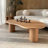 Savanna - Large Light Wood Irregular Wooden Coffee Table