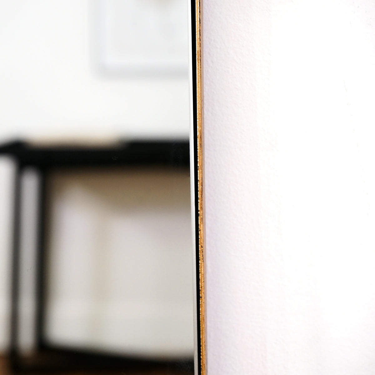 Theo - Full Length Gold Arched Large Metal Mirror 160cm x 50cm