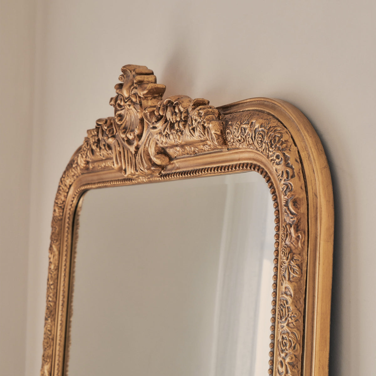 Kensington - Full Length Gold Ornate Mirror 196cm x 100cm