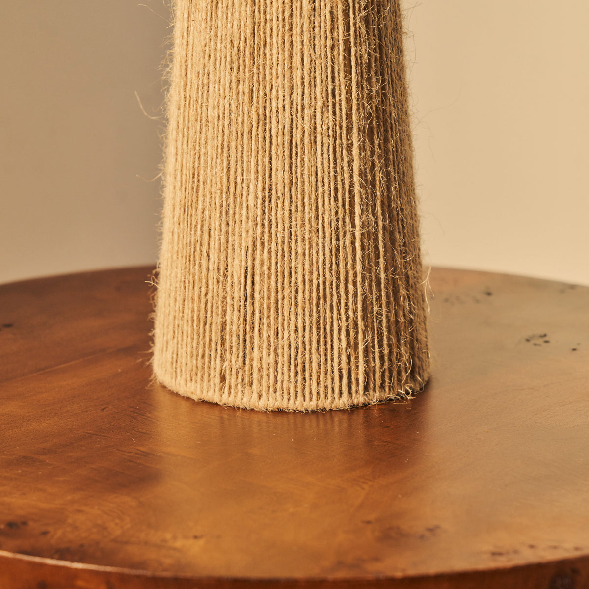 Erba - Jute String Coolie Shade Table Lamp