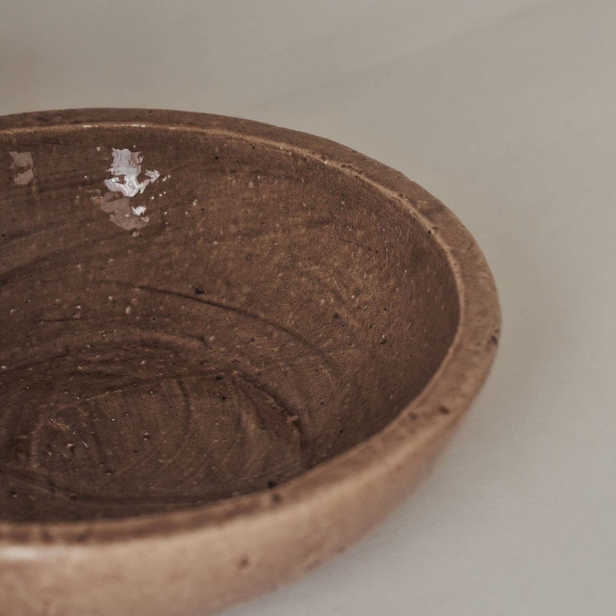 Portera - Caramel Gloss Ceramic Decorative Bowl