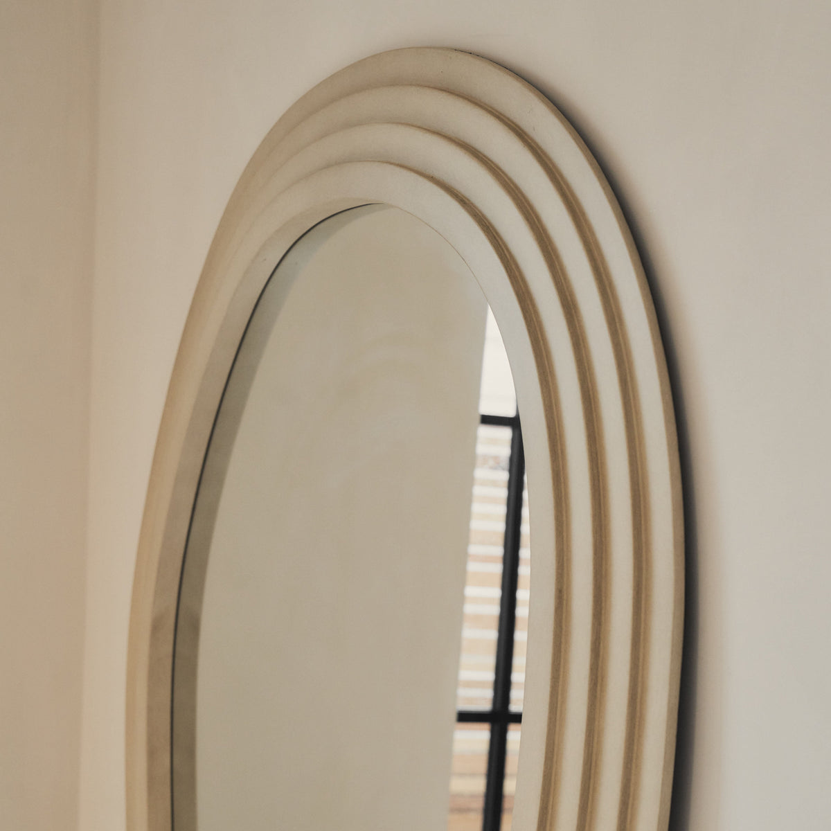 Luciana - Full Length Irregular Concrete Extra Large Mirror 200cm x 120cm