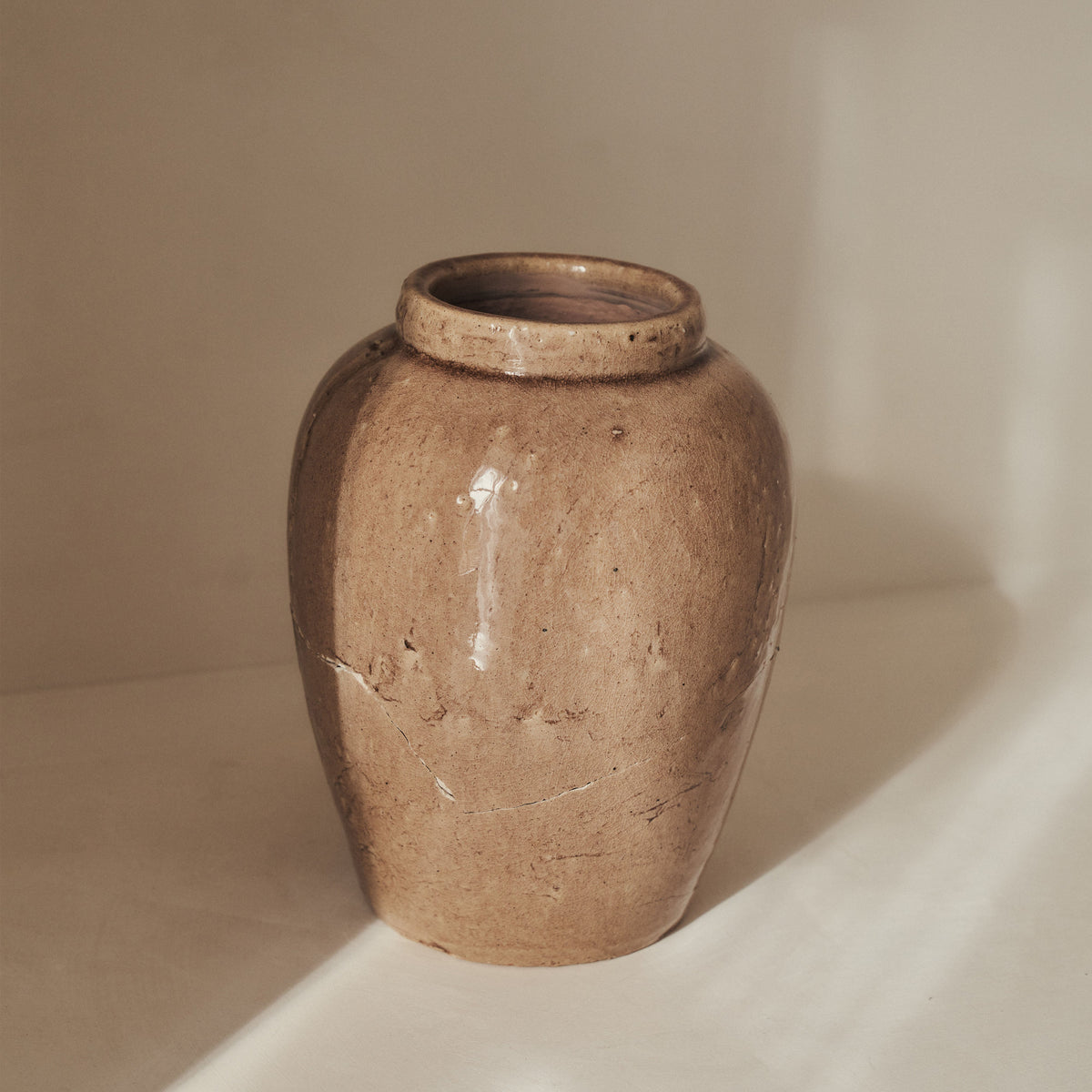 Portera - Caramel Gloss Ceramic Vase