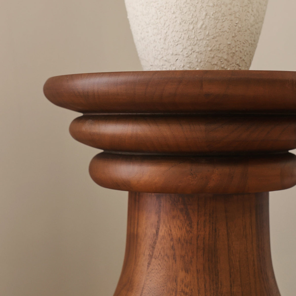 Oribi - Dark Wood Retro Side Table