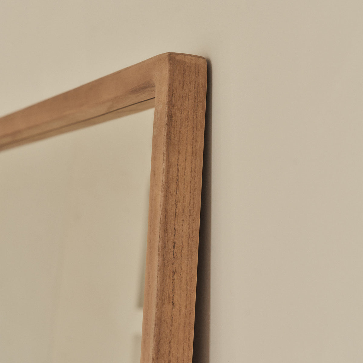 Arden - Warm Wood Full Length Wooden Mirror 180cm x 80cm